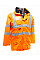 Hi Vis Orange Hi-Vis Multi-Function 7-in-1 Jacket