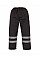 Black Hi-Vis Waterproof Over Trousers