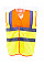 Hi Vis Yellow/Orange Hi-Vis Class 2 Waistcoat