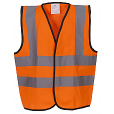 Hi Vis Orange Children's Hi-Vis Waistcoat