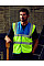 Hi Vis Yellow/Black Two Tone Class 1 Waistcoat