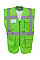 Lime Hi-Vis Executive Waistcoat