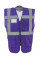 Purple Hi-Vis Executive Waistcoat