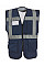 Navy Hi-Vis Executive Waistcoat