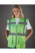 Paramedic Green Hi-Vis Executive Waistcoat