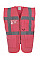 Pink Hi-Vis Executive Waistcoat