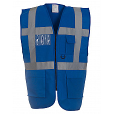 Royal Blue Hi-Vis Executive Waistcoat