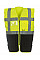 Hi Vis Yellow/Black Hi-Vis Executive Waistcoat