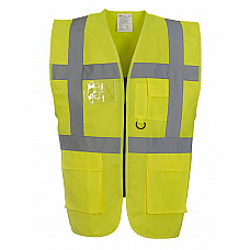 Hi-Vis Yellow Hi-Vis Executive Waistcoat