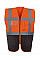 Orange/Black Hi-Vis Executive Waistcoat