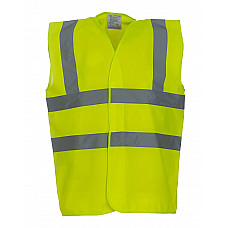 Hi-Vis Yellow Hi-Vis Class 2 Waistcoat