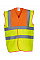 Hi Vis Yellow/Orange Hi-Vis Class 2 Waistcoat