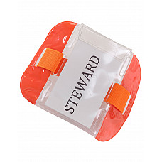 Floro Orange ID Armbands