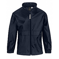 Navy Kid's Sirocco Lightweight Windbreaker