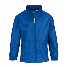 Royal Blue Kid's Sirocco Lightweight Windbreaker