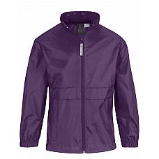 Purple Kid's Sirocco Lightweight Windbreaker