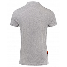 Grey Melange Polo Shirt