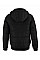 Black Men's Superhood Puffer Bomber Jacket