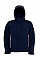 Navy Men's Hooded 3-Layer Softshell