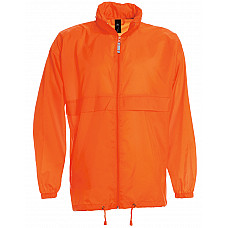 Orange Men's Sirocco Windbreaker Jacket