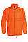 Orange Men's Sirocco Windbreaker Jacket