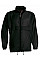 Black Men's Sirocco Windbreaker Jacket