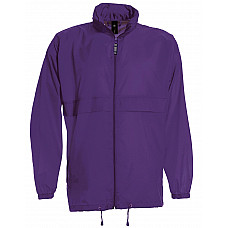 Purple Men's Sirocco Windbreaker Jacket