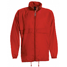 Red Men's Sirocco Windbreaker Jacket