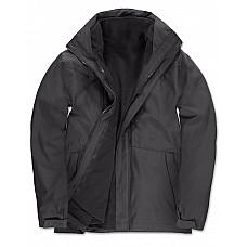 Dark Grey Men's Corporate 3-in-1 Jacket