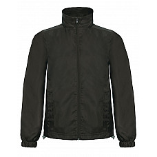 Black ID.601 Men's Midseason Windbreaker