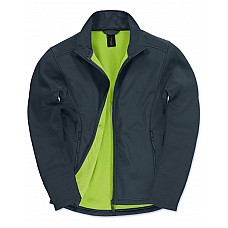 Navy ID.701 2-Layer Softshell Jacket