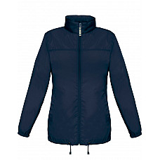 Navy Women's Sirocco Windbreaker Jacket