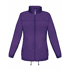 Purple Women's Sirocco Windbreaker Jacket