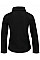 Black Women's Hooded 3-Layer Softshell