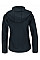 Navy Women's Hooded 3-Layer Softshell