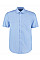 Light Blue Classic Fit Short Sleeve Business Shirt