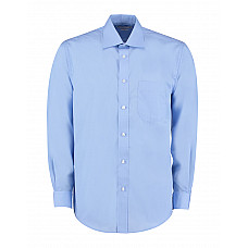 Light Blue Classic Fit Long Sleeve Business Shirt