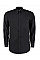 Black Classic Fit Long Sleeve Premium Oxford Shirt