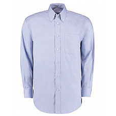 Light Blue Classic Fit Long Sleeve Premium Oxford Shirt