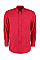 Red Classic Fit Long Sleeve Premium Oxford Shirt