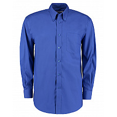 Royal Blue Classic Fit Long Sleeve Premium Oxford Shirt