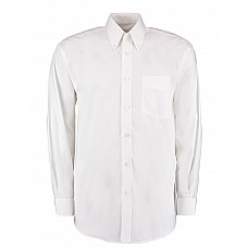 White Classic Fit Long Sleeve Premium Oxford Shirt