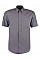 Charcoal Classic Fit Short Sleeve Premium Oxford Shirt