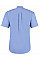 Mid Blue Classic Fit Short Sleeve Premium Oxford Shirt