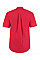 Red Classic Fit Short Sleeve Premium Oxford Shirt