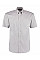 Silver Grey Classic Fit Short Sleeve Premium Oxford Shirt