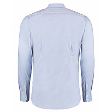 Light Blue Slim Fit Long Sleeve Premium Oxford Shirt