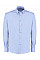 Light Blue Slim Fit Long Sleeve Non IronTwill Shirt