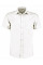 White Tailored Fit Short Sleeve Poplin Shirt