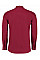 Claret Tailored Fit Long Sleeve Poplin Shirt